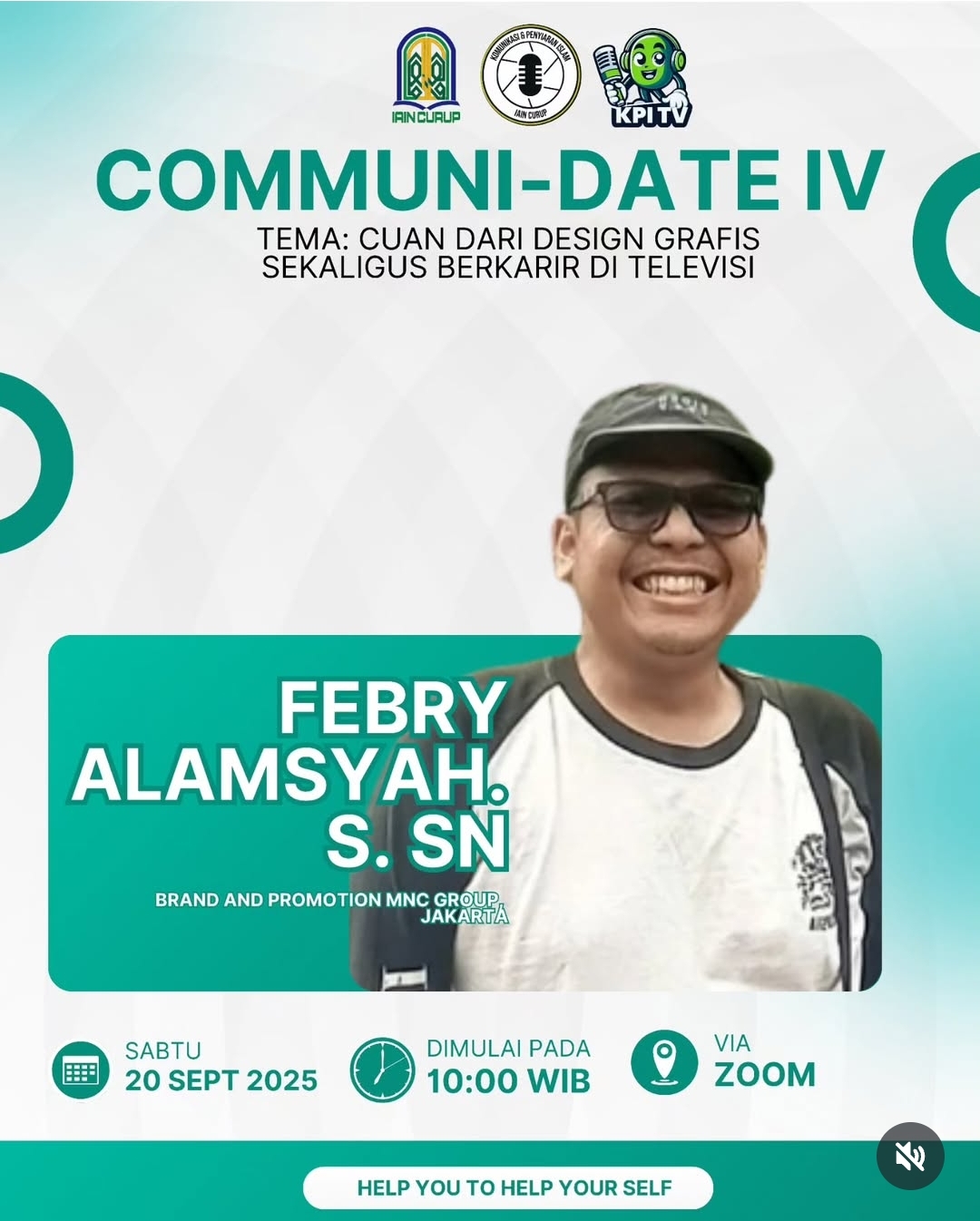 KPI IAIN Curup akan Adakan Pembekalan Magang Profesi Hadirkan Praktisi Televisi MNc TV