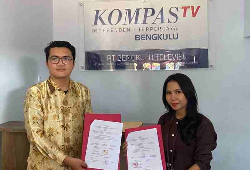 Prodi KPI IAIN Curup Jalin MoU dengan Kompas TV Bengkulu dalam Program “Mutiara Iman”