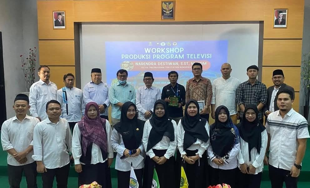 Workshop Produksi Program Televisi Tingkatkan Kompetensi Mahasiswa KPI IAIN Curup